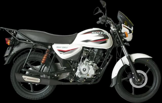 Bajaj Boxer BM 150 de perfil