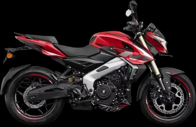 Bajaj Pulsar NS400Z de perfil