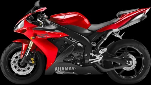 Yamaha YZF-R1 de perfil