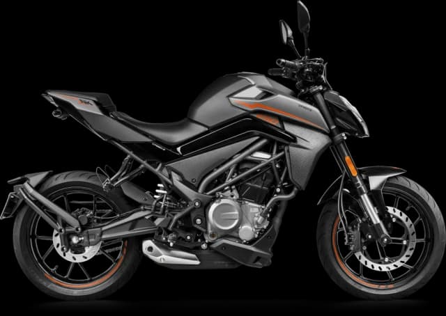 CFMOTO 250NK de perfil