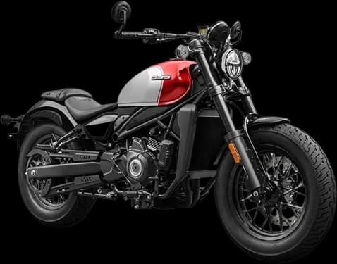 CFMOTO 450CL-C de perfil