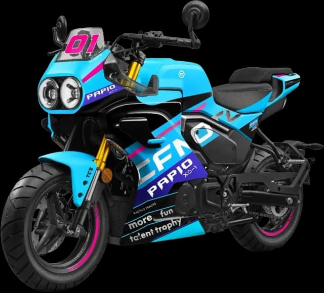 CFMOTO Papio XO Racer de perfil
