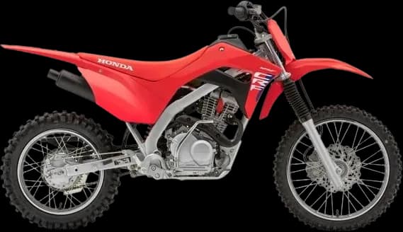 Honda CRF 125F de perfil