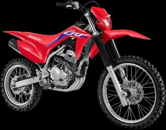 Honda CRF 250F de perfil