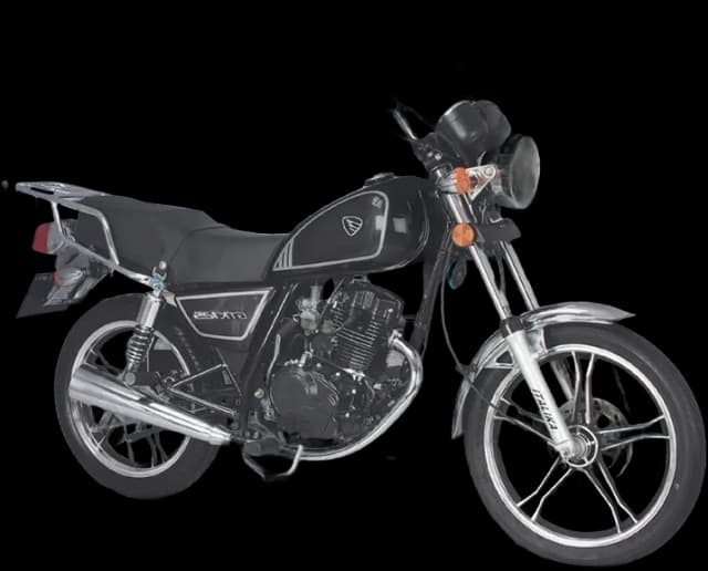 Italika GTK125 de perfil