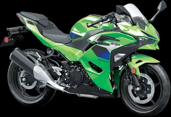 Kawasaki NINJA 500 de perfil