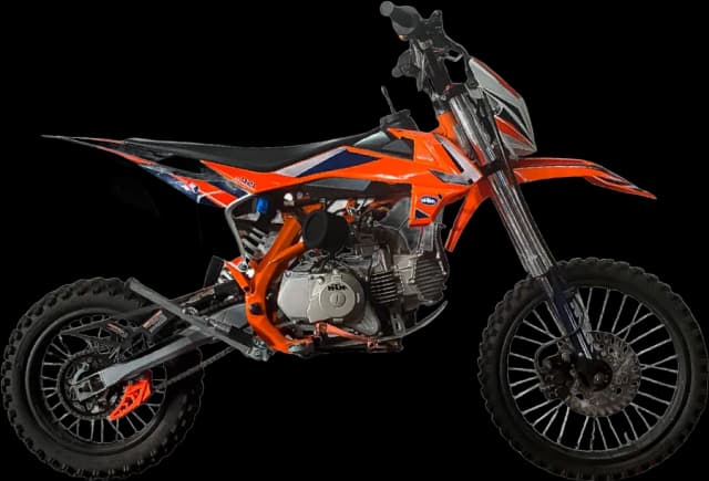 MTM PIT BIKE 150 de perfil