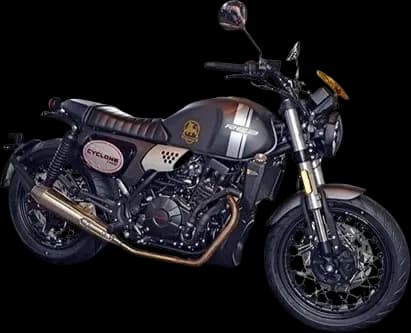 Osborne CAFÉ RACER RE3 400 de perfil
