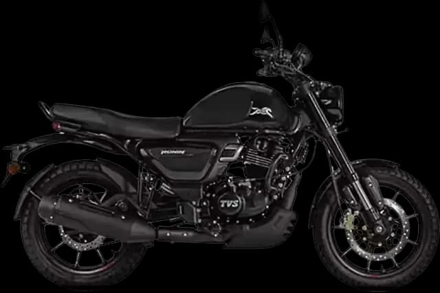 TVS Ronin 225 de perfil